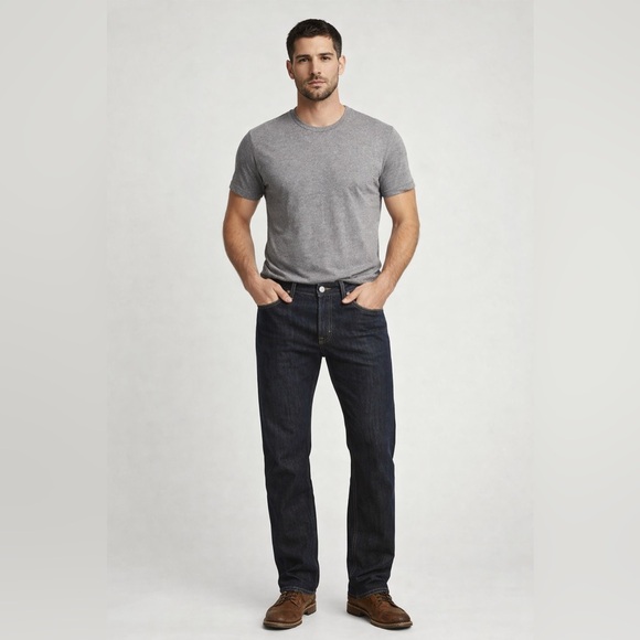 AG Adriano Goldschmied Protege Straight Leg Jeans Men’s 34x32 Dark Wash NWOT